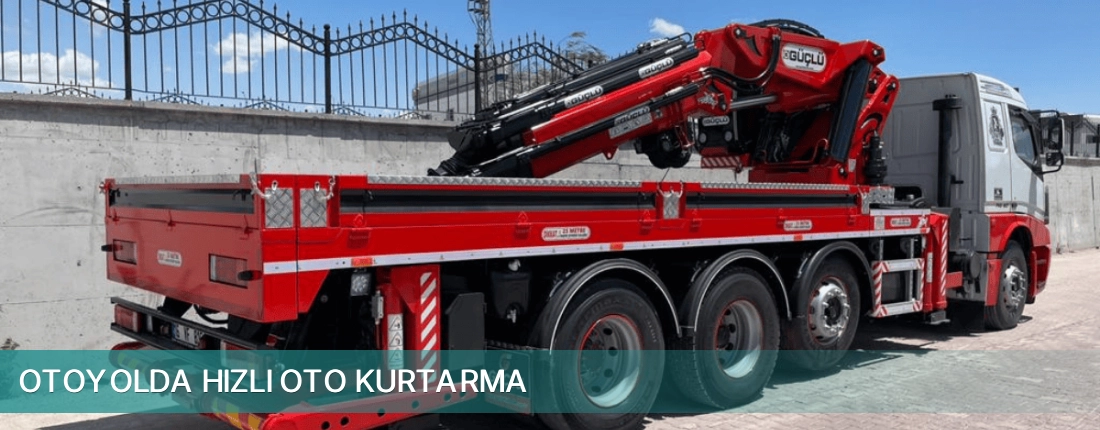 Menemen İlçemi Otoyolda Hızlı Oto Kurtarma