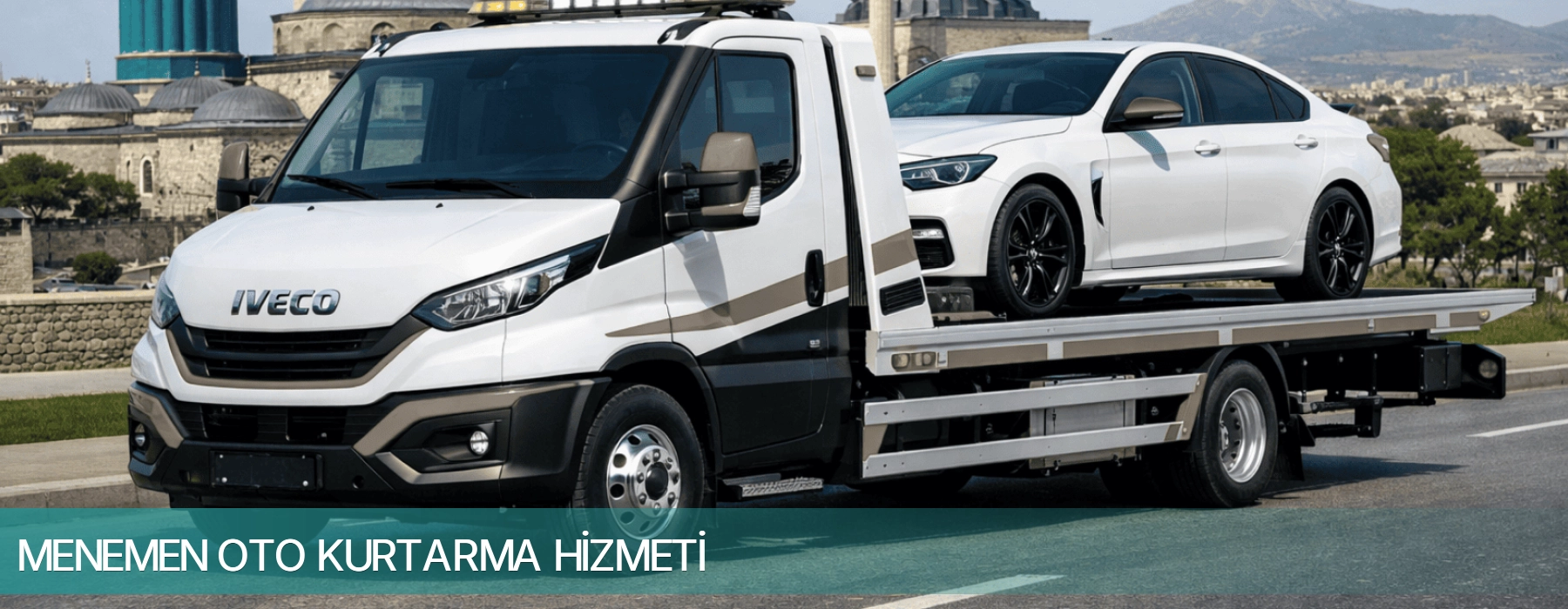 Menemen oto kurtarma misyon görseli